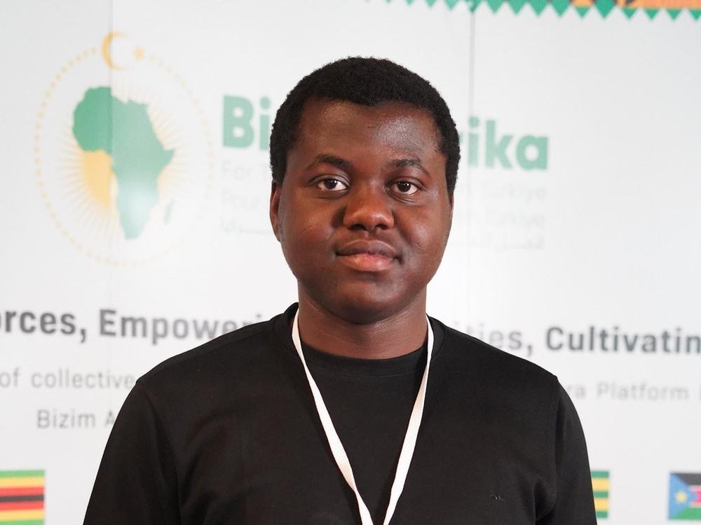 Nurudeen Muhammad Abdulkareem at the Africa Diaspora Forum, İstanbul